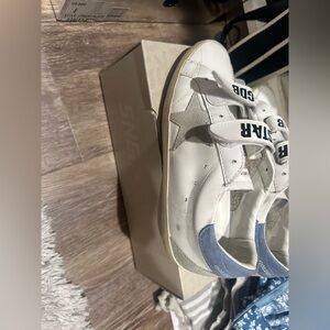 Golden goose old school ice blue size 38 like new